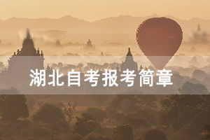 2021年4月湖北自考面向社會(huì)開考專業(yè)報(bào)考簡(jiǎn)章