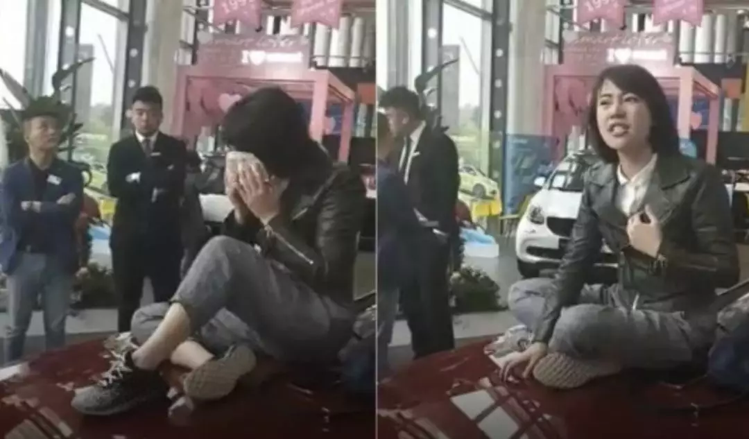 漏油奔馳女車主,有文化的人吵架都不一樣 漏油奔馳女車主,有文化的人吵架都不一樣