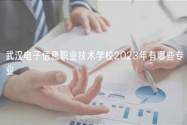 武漢電子信息職業(yè)技術學校2023年有哪些專業(yè)