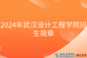 2024年武漢設計工程學院招生簡章