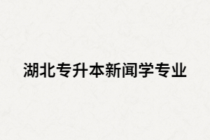 湖北新聞學(xué)專(zhuān)業(yè)可以報(bào)考哪些院校？