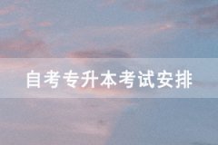 2021年4月鄂州自考專升本面向社會(huì)開考各科考試時(shí)間安排表