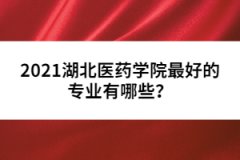 2021湖北醫(yī)藥學(xué)院最好的專業(yè)有哪些？