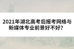 2021年湖北高考后報考網絡與新媒體專業(yè)前景好不好？
