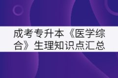 2021年湖北成考專(zhuān)升本《醫(yī)學(xué)綜合》生理知識(shí)點(diǎn)匯總